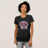 RN Roze Caduceus T-shirt (Voorkant volledig)