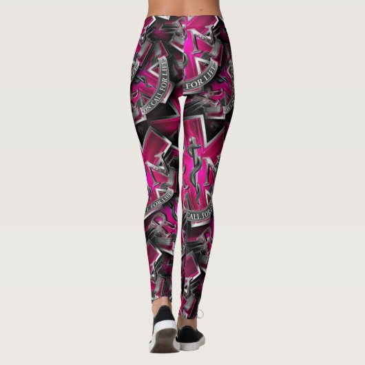 RN ster van leven Leggings (Achterkant)