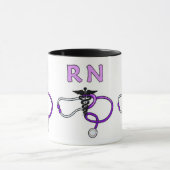 RN Stethoscoop Mok (Midden)