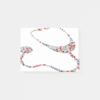 RN Stethoscoop Post-it® Notes