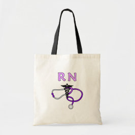 RN Stethoscoop Tote Bag