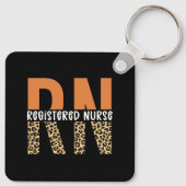 Rn.t. Geregistreerde zenuwslopper Typografie Sleutelhanger (Achterkant)