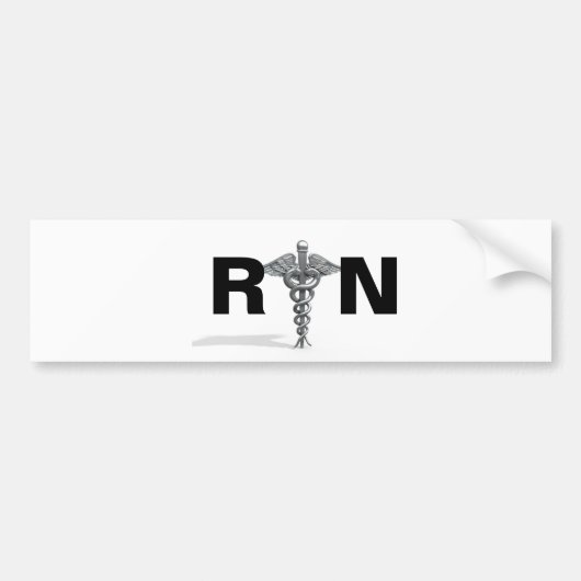 RN ticker Bumpersticker (Voorkant)