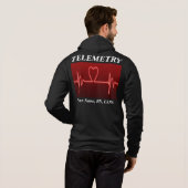 RN, Unit, Personaliseer, Naam, Referenties, Hoodie (Achterkant volledig)
