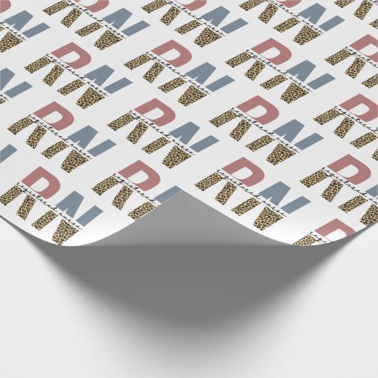 Rn.v.t. geregistreerd zuster Cheetah Print Zurse A Cadeaupapier (Hoek)