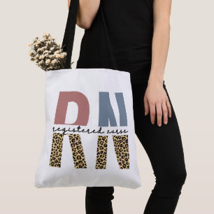Rn.v.t. geregistreerd zuster Cheetah Print Zurse A Tote Bag