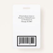 Rn.v.t. registratienummer badge Scanner (Achterkant)