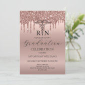 RN Verpleegkundig Afstuderen Celebration Kaart (Staand voorkant)