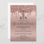 RN Verpleegkundig Afstuderen Celebration Kaart (Voorkant / Achterkant)