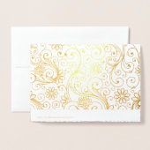 RN verpleegkundige afstuderen dank u opmerking fot Folie Kaarten (Met envelop)