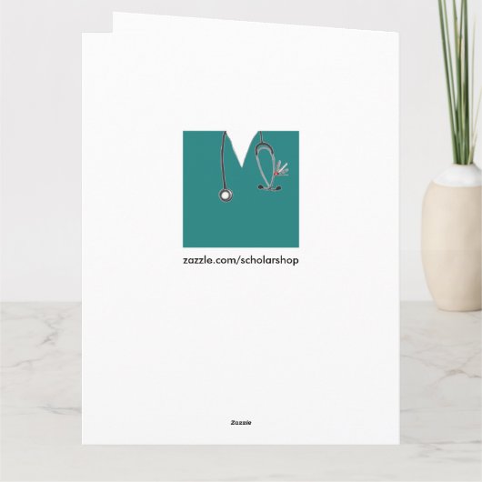 RN Verpleegkundige Afstuderen Kaart (Achterkant)