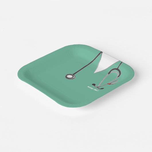 RN Verpleegkundige Afstuderen Papier Bord (Gebogen)