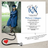 RN Verpleegkundige foto afstuderen pinning party / Kaart