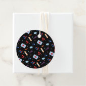 RN Verpleegkundige Student | Arts Medisch Patroon Bedankjes Labels (In situ)