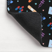 RN Verpleegkundige Student | Arts Medisch Patroon Muismat (Hoek)