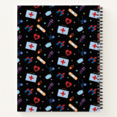 RN Verpleegkundige Student | Arts Medisch Patroon Notitieboek (Achterkant)