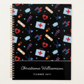 RN Verpleegkundige Student | Arts Medisch Patroon Planner (Voorkant)