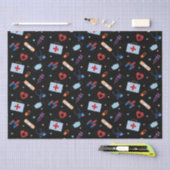 RN Verpleegkundige Student | Arts Medisch Patroon Tissuepapier (Craft)