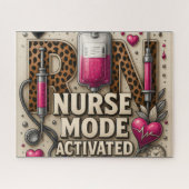 RN-verpleegmodus geactiveerd Legpuzzel (Horizontaal)