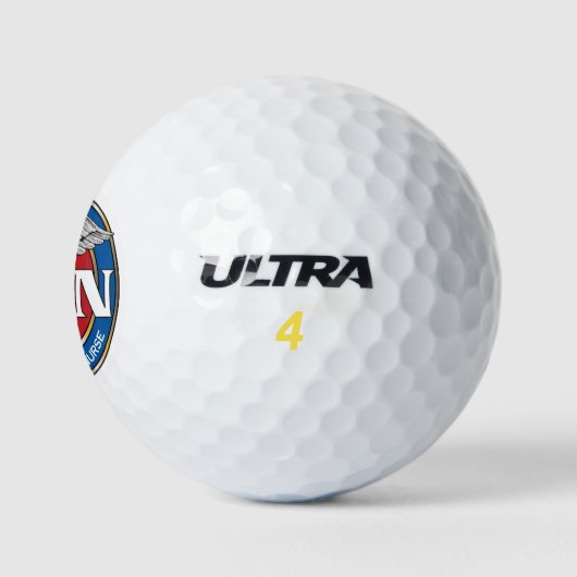 RN verpleegster Golfballen (Logo)