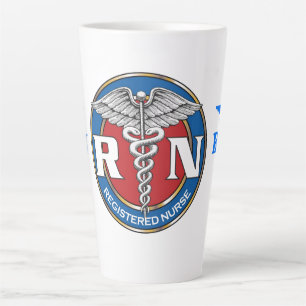 RN verpleegster Latte Mok