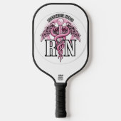 RN verpleegster Pickleball Paddle (Voorkant)