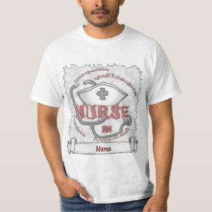 RN-verpleegsteraxioma T-shirt