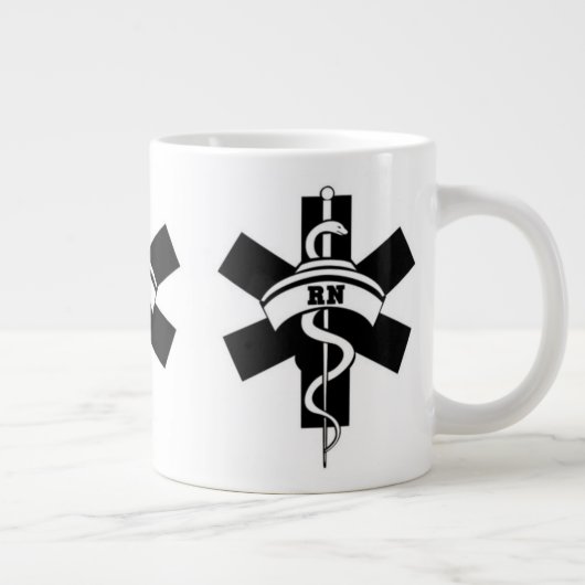 RN verplegers Grote Koffiekop (Rechts)