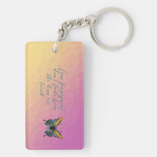 RN Wendy naam Sleutelhanger (achterkant)