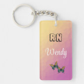 RN Wendy naam Sleutelhanger (Voorkant)