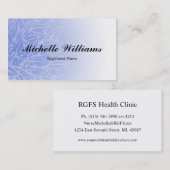 RNA Geregistreerde Visitekaartjes van leder (Voorkant / Achterkant)