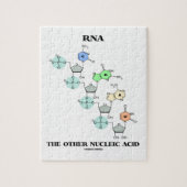RNA het andere nucleïnezuur (chemische structuur) Legpuzzel (Verticaal)