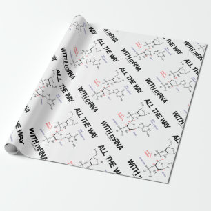 RNA Messenger RNA Molecular Bio Cadeaupapier