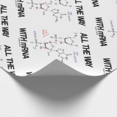 RNA Messenger RNA Molecular Bio Cadeaupapier (Hoek)