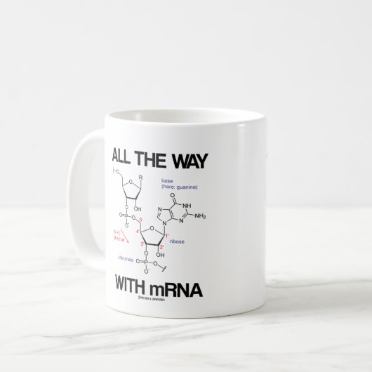 RNA Messenger RNA Molecular Bio Koffiemok (Voorkant links)