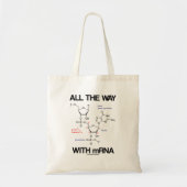 RNA Messenger RNA Molecular Bio Tote Bag (Voorkant)