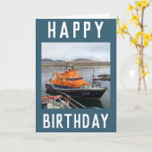 RNLI Lifeboat bij Isle of Islay, Scotland Kaart (Gele Bloem)
