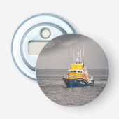 RNLI Lifeboot Button Flesopener (Voorkant)
