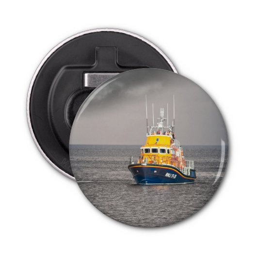 RNLI Lifeboot Button Flesopener (Voorkant)
