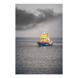 RNLI Lifeboot Foto Afdruk