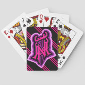 RNR-kroon rust en ontspanning Pokerkaarten (Achterkant)