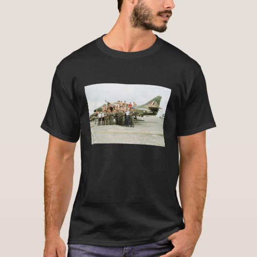 RNZAF 75 Squadron 1984 T-shirt (Voorkant)