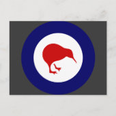 Rnzaf afgerdel, Nieuw-Zeeland Briefkaart (Voorkant)