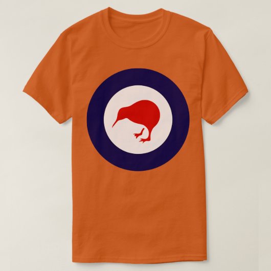 RNZAF Royal Nieuw-Zeeland Roundel T-shirt (Design voorkant)