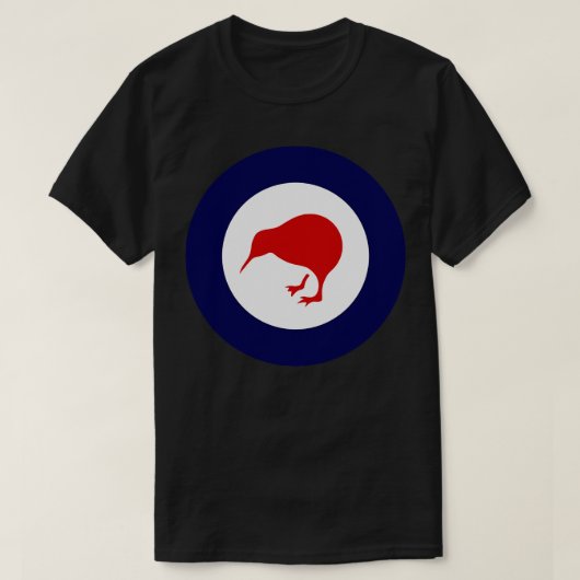 RNZAF Royal Nieuw-Zeeland Roundel T-shirt (Design voorkant)