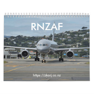 RNZAF — ZK-ARJ (gemiddelde maand van 2 pagina) A Kalender