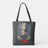 Roс oco mermaid art nouveau tote bag (Achterkant)