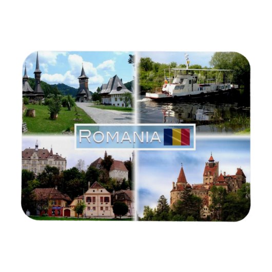 RO Barsana - Donaudelta - Sighisoara - Magneet (Horizontaal)