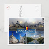 RO - Roemenië - Boekarest - Briefkaart (Voorkant / Achterkant)