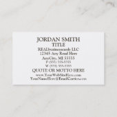 Roach Exterminator-reclame Visitekaartje (Achterkant)